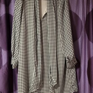 Houndstooth Tunic Dress